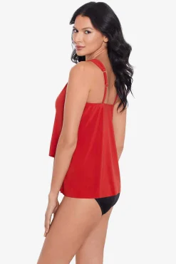 Vrouwen Miraclesuit Tankini-Topjes|Razzle Dazzle Tankinitop