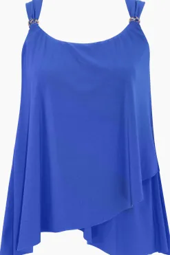 Vrouwen Miraclesuit Tankini-Topjes|Razzle Dazzle Tankinitop Met Beugel, Dd-Cup