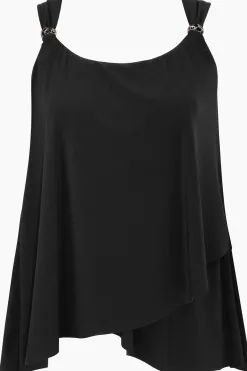 Vrouwen Miraclesuit Tankini-Topjes|Razzle Dazzle Tankinitop Met Beugel, Dd-Cup