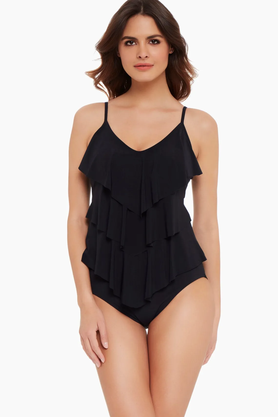 Vrouwen Miraclesuit Tankini-Topjes|Rita Dd-Cup Tankinitop