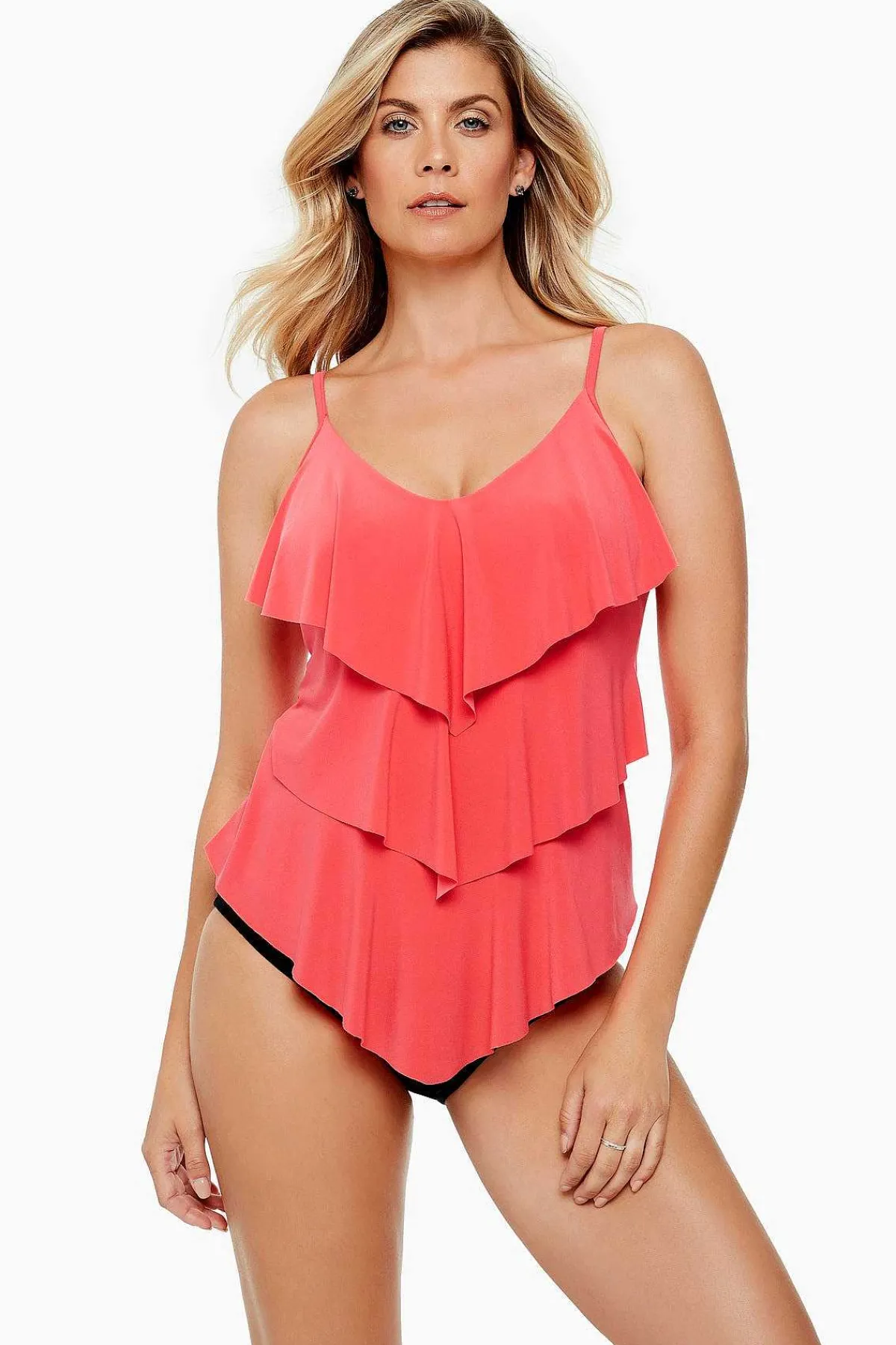 Vrouwen Miraclesuit Tankini-Topjes|Rita Dd-Cup Tankinitop