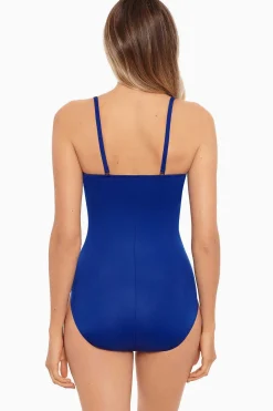 Vrouwen Miraclesuit Bandeau|Rock Solid Madrid Bandeau-Badpak Uit Een Stuk