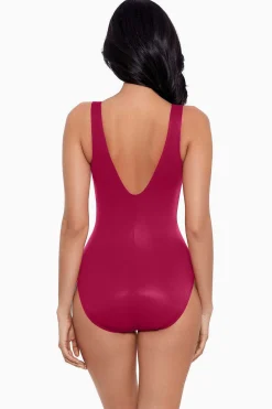 Vrouwen Miraclesuit Een Stuk|Rock Solid Regatta Zwempak Uit Een Stuk Met Hoge Hals
