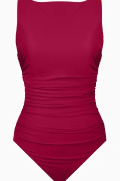 Vrouwen Miraclesuit Een Stuk|Rock Solid Regatta Zwempak Uit Een Stuk Met Hoge Hals