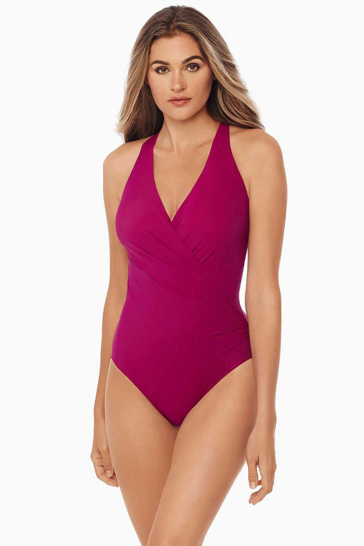 Vrouwen Miraclesuit Een Stuk|Rotsvast Wrapsody Badpak Uit Een Stuk