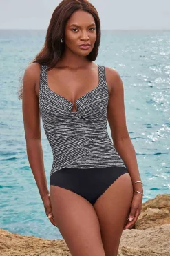 Vrouwen Miraclesuit Een Stuk|Seleniet Gelaagd Ontsnappingsbadpak Uit Een Stuk