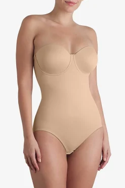 Vrouwen Miraclesuit Lichaamspakken|Shape Away® Extra Stevige Controle Strapless Bodybriefer