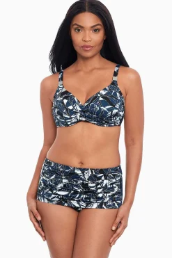 Vrouwen Miraclesuit Zwembroeken|Shimmer Shadows Norma Jean Retro Zwembroek