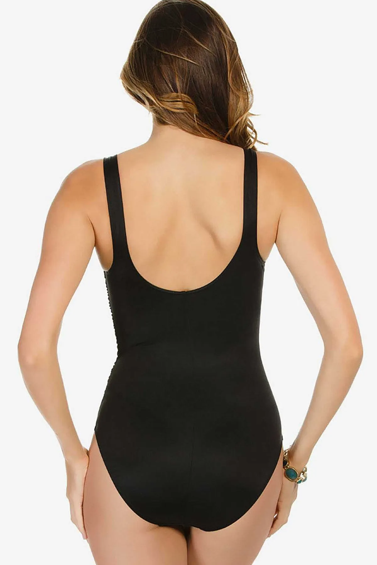 Vrouwen Miraclesuit Een Stuk|Sideswipe Badpak Uit Een Stuk, Dd-Cup