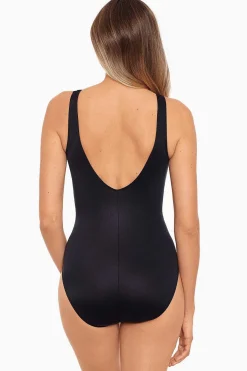 Vrouwen Miraclesuit Een Stuk|Solid Regatta Eendelig Badpak Ddd-Cups