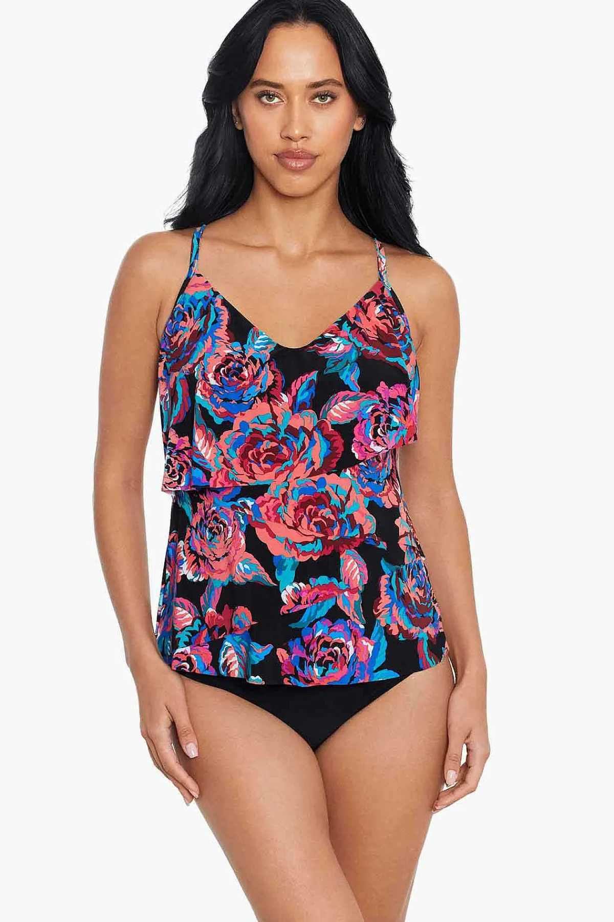 Vrouwen Miraclesuit Tankini-Topjes|Sonic Blooms Chloe-Tankinitop