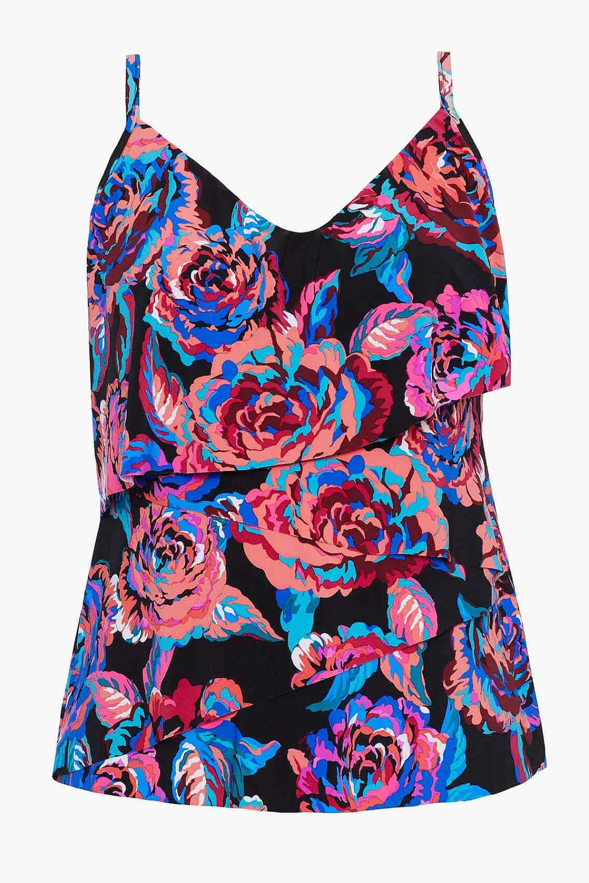 Vrouwen Miraclesuit Tankini-Topjes|Sonic Blooms Chloe-Tankinitop