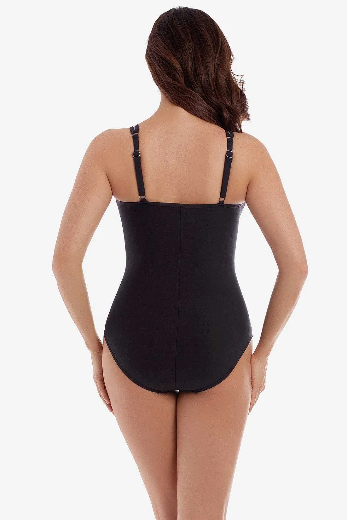Vrouwen Miraclesuit Een Stuk|Spectra Hoogsluitend Badpak Uit Een Stuk