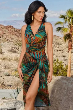 Vrouwen Miraclesuit Cover-Ups|Tamara Tigre Lange Sarong Zwembedekking
