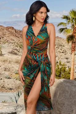 Vrouwen Miraclesuit Cover-Ups|Tamara Tigre Lange Sarong Zwembedekking