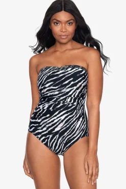 Vrouwen Miraclesuit Bandeau|Tigre Sombra Avanti Bandeau-Badpak
