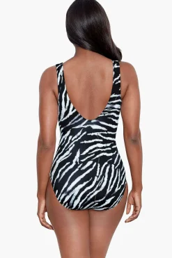 Vrouwen Miraclesuit Een Stuk|Tigre Sombre Escape Zwempak Uit Een Stuk