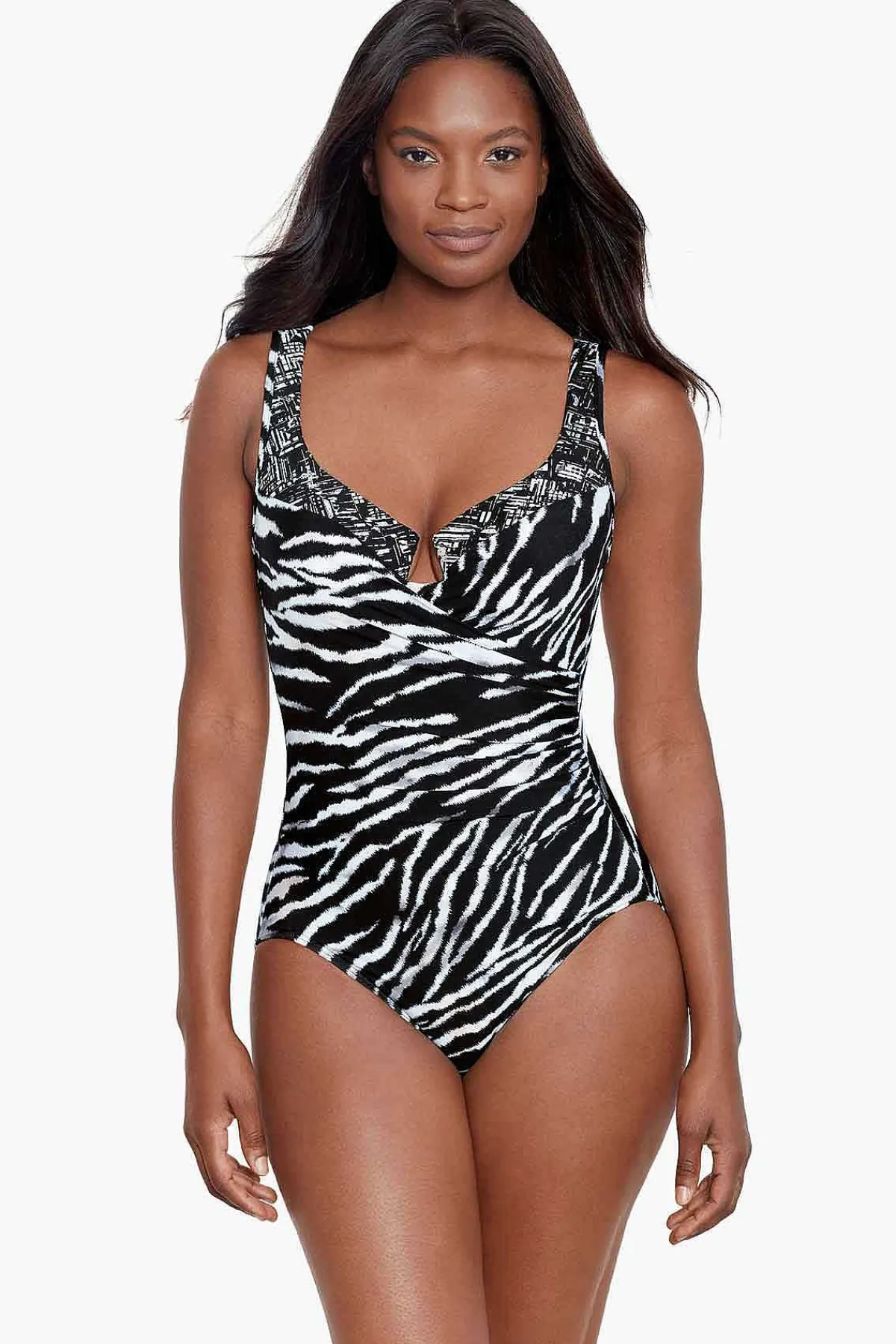 Vrouwen Miraclesuit Een Stuk|Tigre Sombre Escape Zwempak Uit Een Stuk
