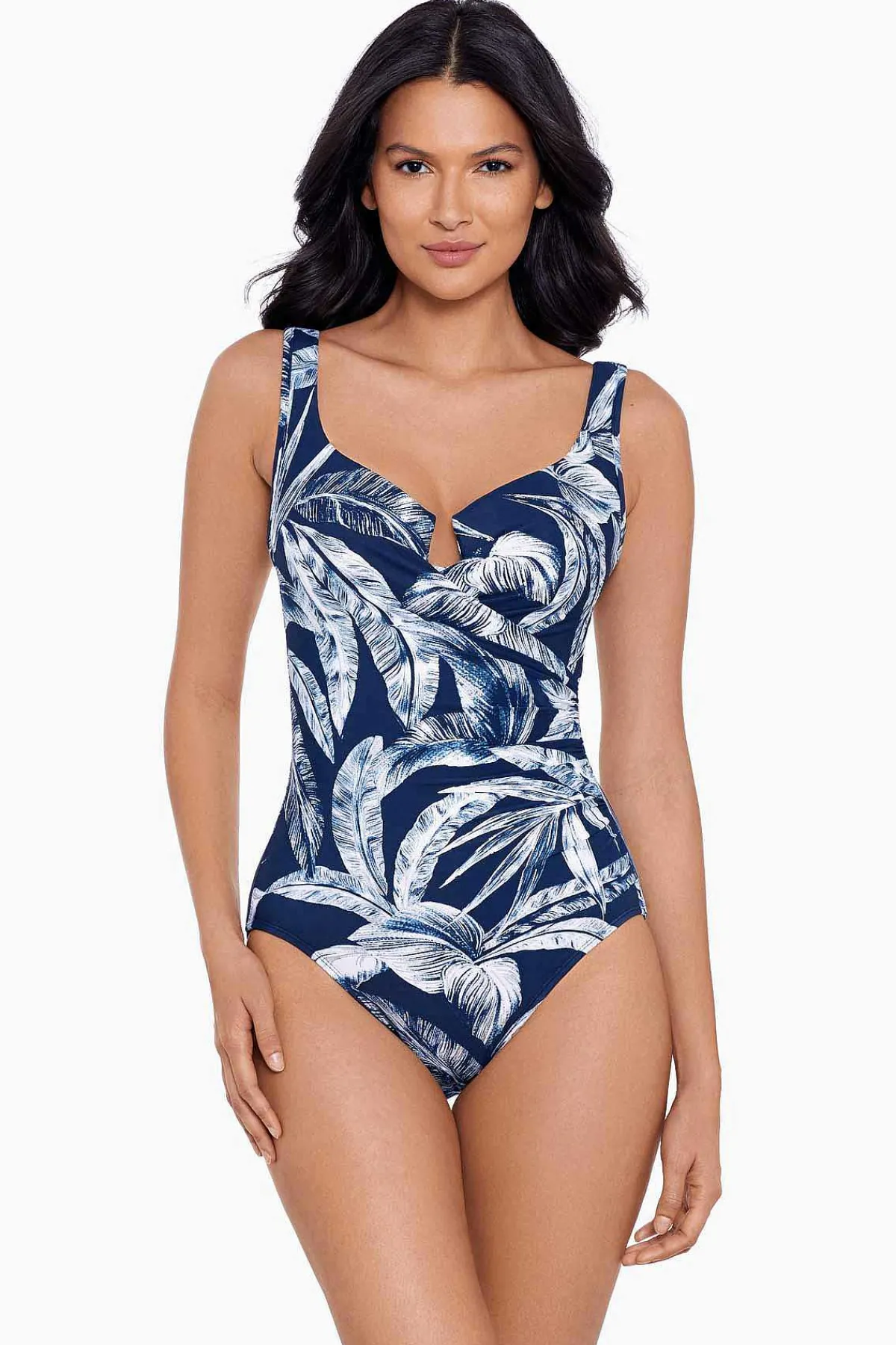 Vrouwen Miraclesuit Een Stuk|Tropica Toile Escape Zwempak Uit Een Stuk