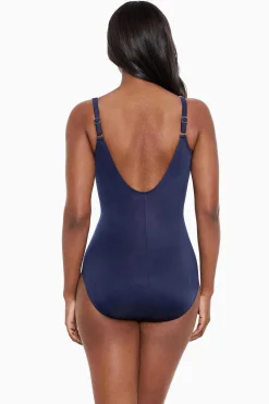 Vrouwen Miraclesuit Een Stuk|Tropica Toile Oceanus Zwempak Uit Een Stuk