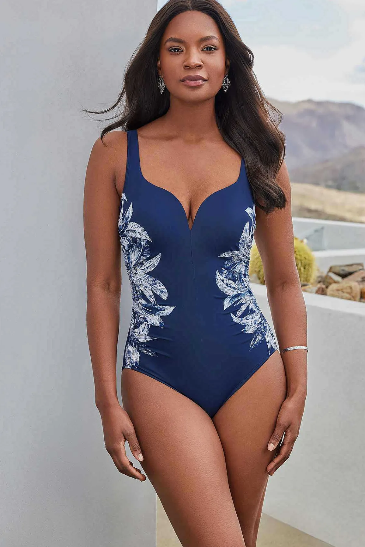Vrouwen Miraclesuit Een Stuk|Tropica Toile Temptress Badpak Uit Een Stuk