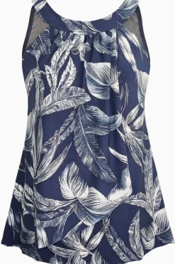 Vrouwen Miraclesuit Tankini-Topjes|Tropica Toile Ursula Tankinitop