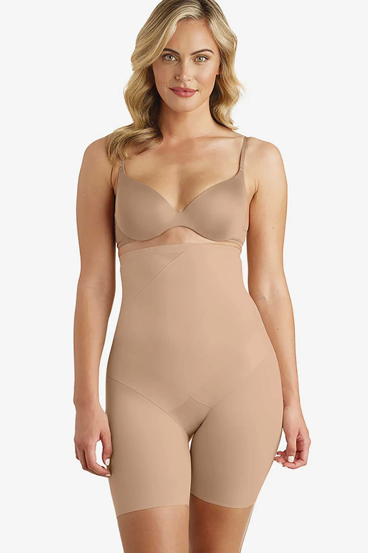 Vrouwen Miraclesuit Taillevormer|Tummy Tux Extra Stevige Controle Hi-Taille Dij Slanker