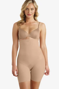 Vrouwen Miraclesuit Shapewear|Tummy Tux Extra Stevige Controle Hi-Taille Dij Slanker