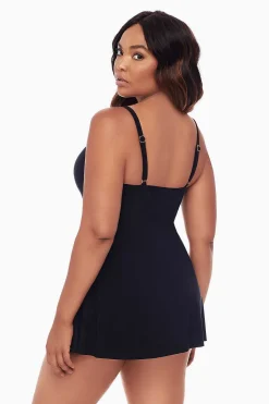 Vrouwen Miraclesuit Zwemjurk|Twisted Sisters Adora Beugelzwemjurk