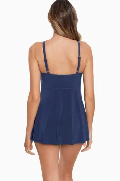 Vrouwen Miraclesuit Zwemjurk|Twisted Sisters Adora Beugelzwemjurk