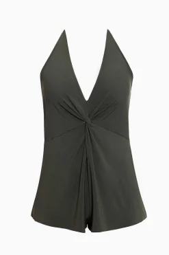 Vrouwen Miraclesuit Een Stuk|Twister Theresa One Piece Romper-Badpak