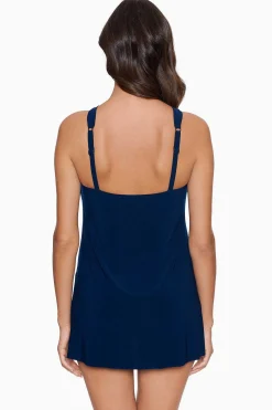 Vrouwen Miraclesuit Zwemjurk|Vierkant Gesneden Beverly Zwempak Uit Een Stuk