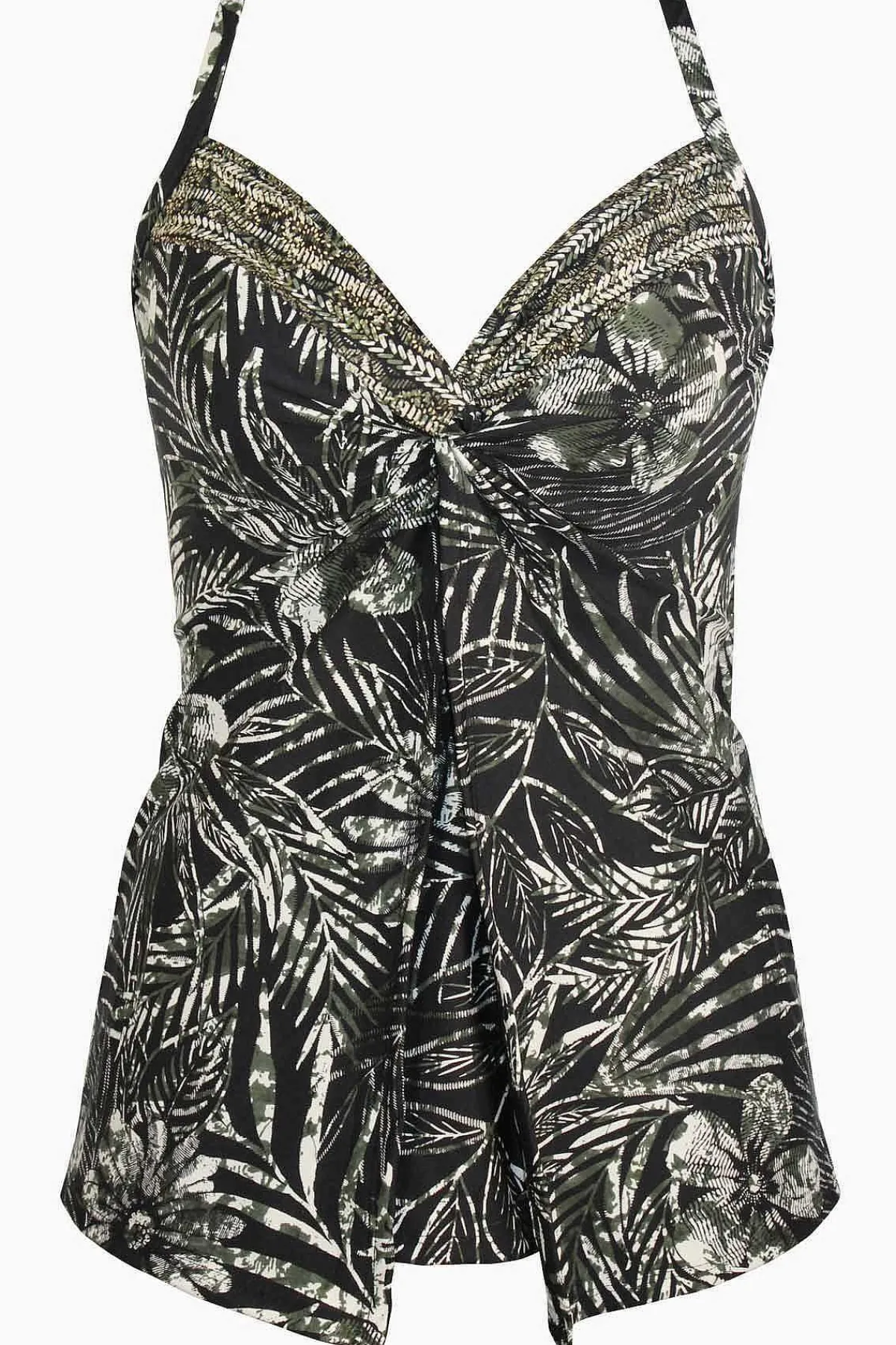 Vrouwen Miraclesuit Tankini-Topjes|Zahara Love Knot Tankinitop Dd-Cup